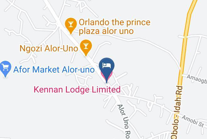 Nsukka - Kennan Lodge Limited Maps