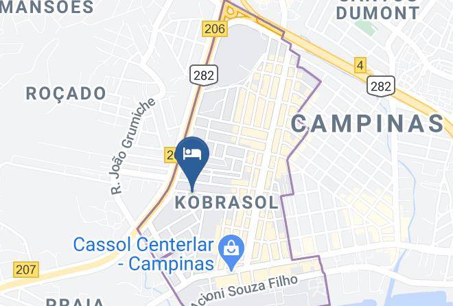 Sao Jose - Kennedy Executive Hotel Maps