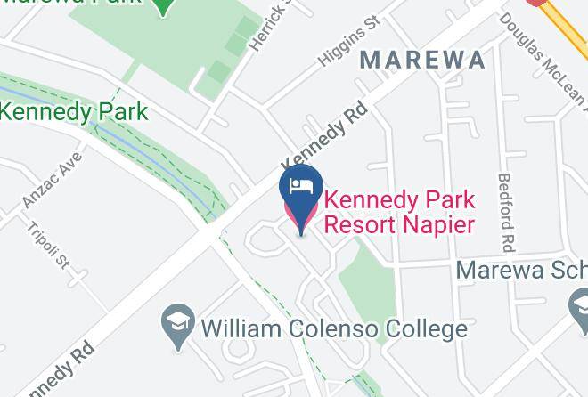 Napier - Kennedy Park Resort Napier Maps