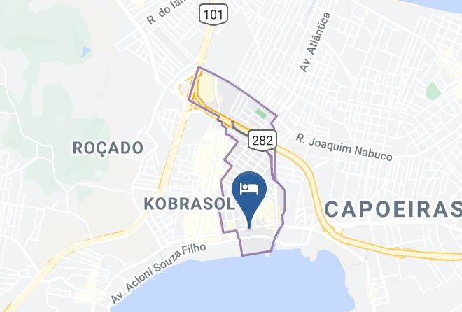 Sao Jose - Kennedy Slim Hotel Maps
