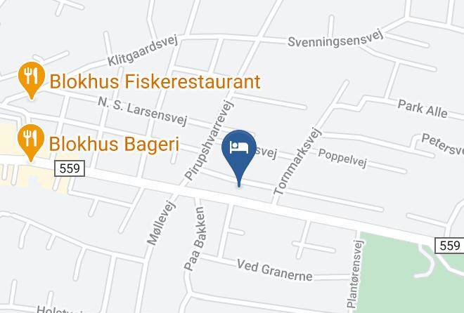 Blokhus - Kennel Rosbech Maps