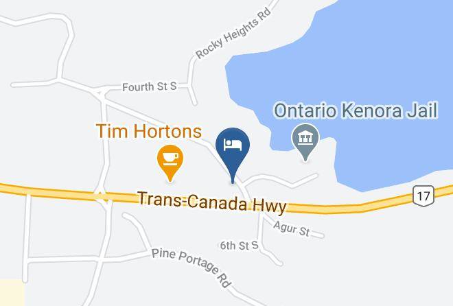 Kenora - Kenora Inn Motel Maps