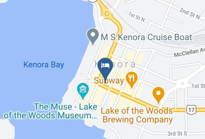Kenora - Kenricia Hotel Maps