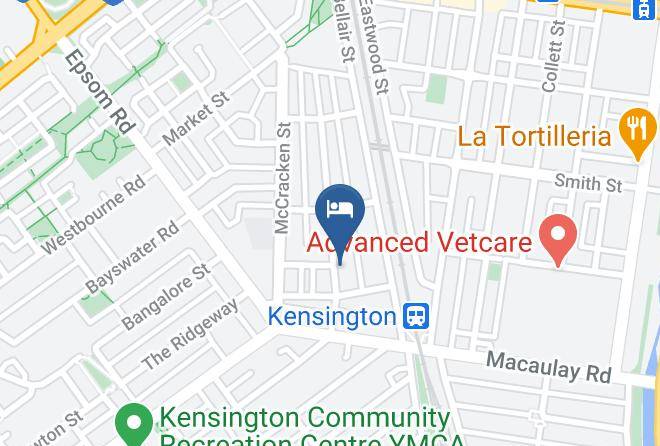 Melbourne - Kensington B&b Maps