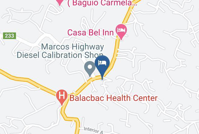 Benguet - Kensington Garden Bnb Maps