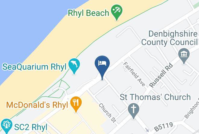 Denbighshire - Kensington Hotel Maps