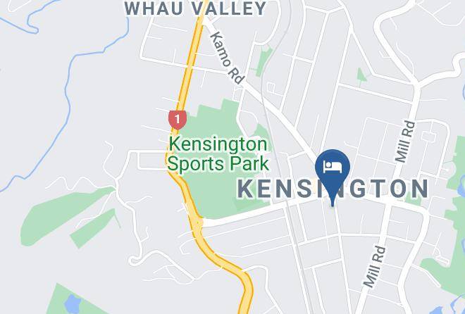 Whangarei - Kensington Motel Maps