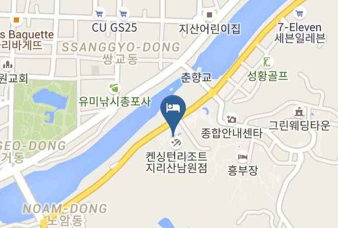 Namwonsi - Kensington Resort Jirisan Namwon Maps