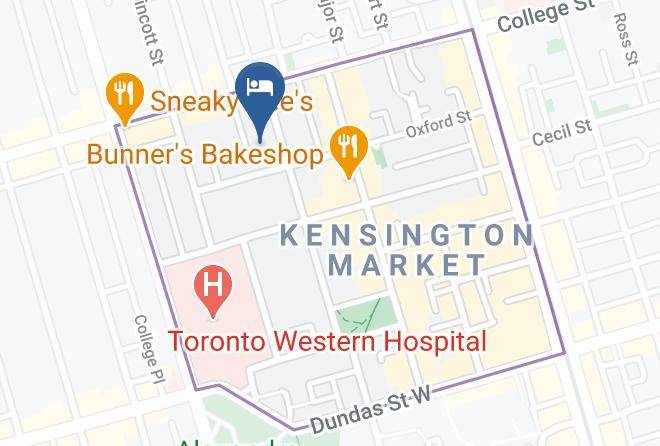 Toronto - Kensington Suites Maps