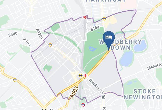 London - Kent Hall Hotel Maps