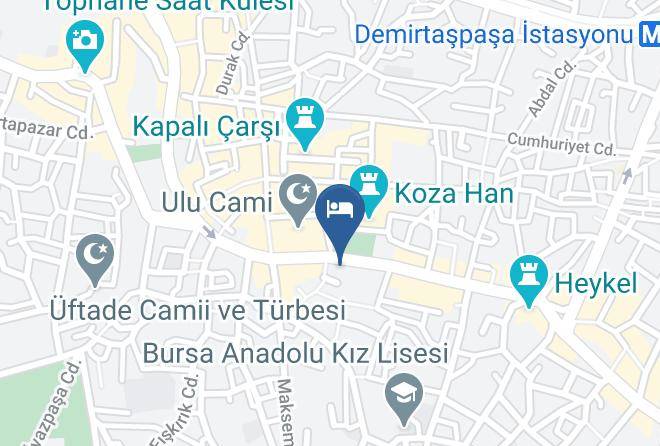 Osmangazi - Kent Hotel Maps