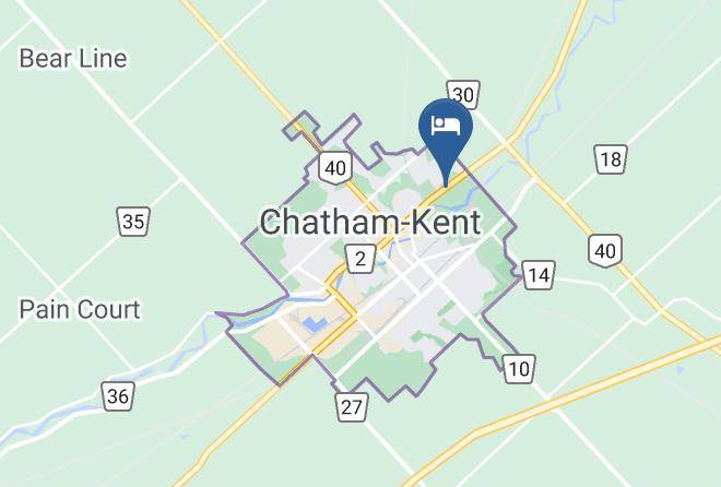 Chatham Kent - Kent Motel Maps