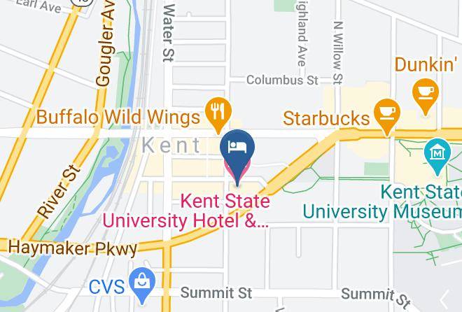 Portage - Kent State University Hotel & Conference Center Maps