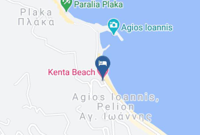 Kenta Beach Hotel Map