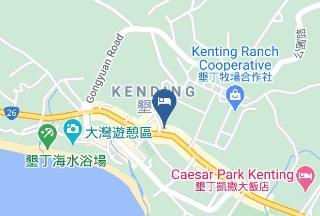 Pingtungnty - Kenting Central Maps