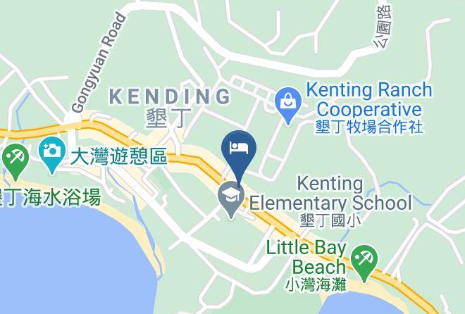 Pingtungnty - Kenting Golden City Resort Hotel Maps