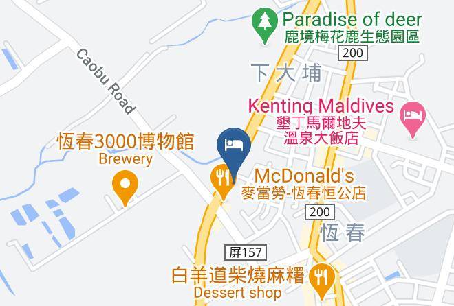 Pingtungnty - Kenting Holiday Hotel Maps