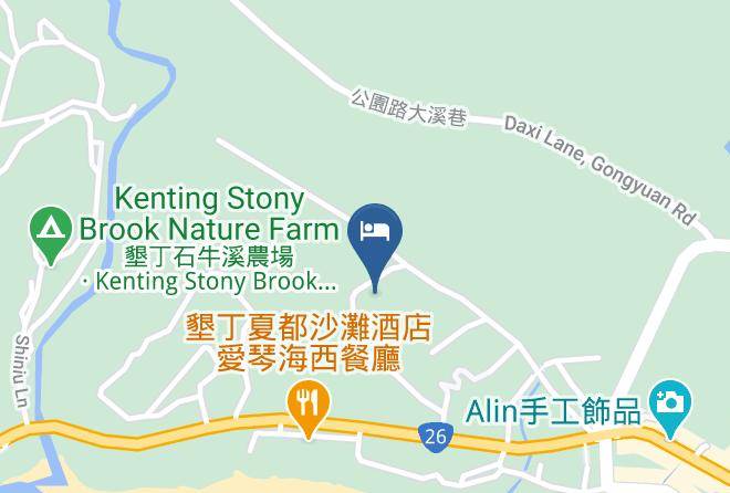 Pingtungnty - Kenting Peninsula Inn Maps