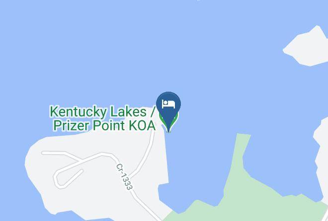 Kentucky Lakes Prizer Point Koa Map