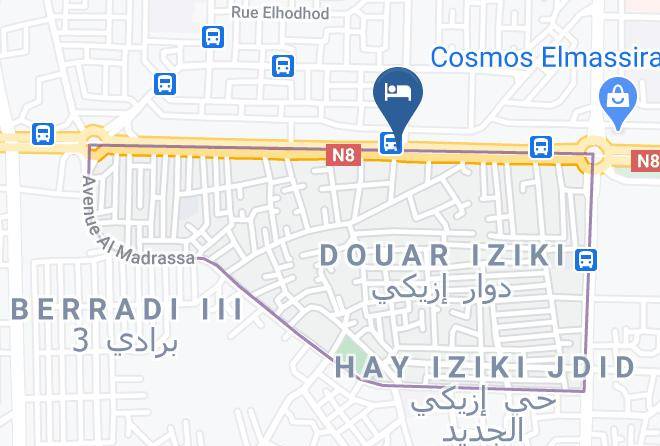 Marrakesh - Kenzi Club Oasis Maps