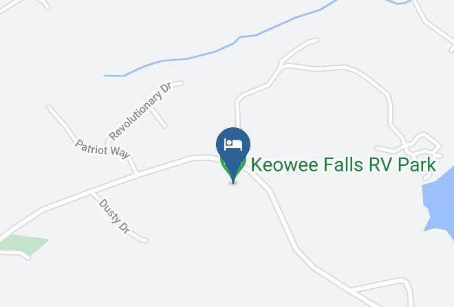 Oconee - Keowee Falls Rv Park Maps