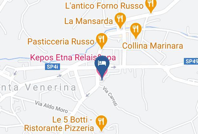Catania - Kepos Etna Relais&spa Maps