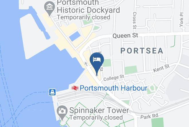 Portsmouth - Keppel's Head Hotel Maps