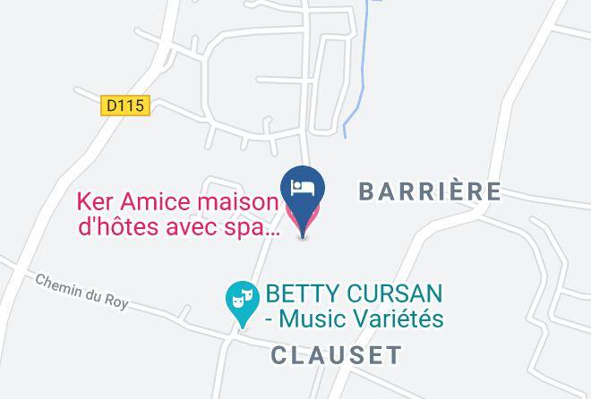 Gironde - Ker Amice Maison D'hotes Avec Spa Privatif Pres De Bordeaux Maps