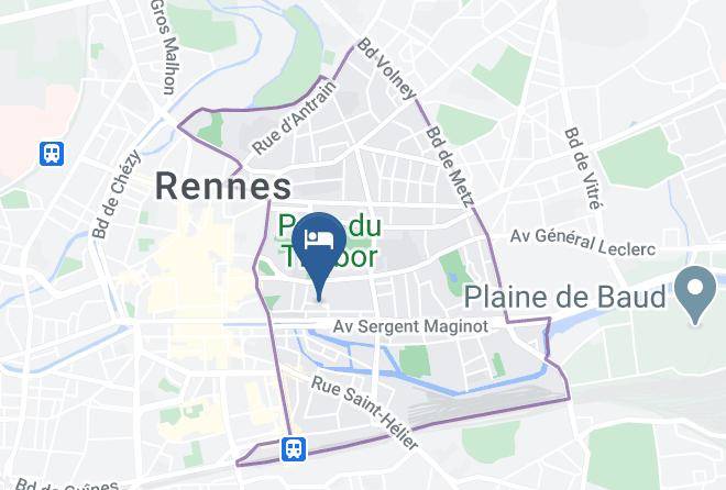 Ille Et Vilaine - Ker Postel Maps