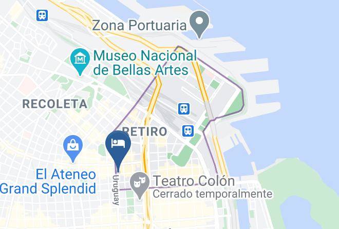 Ret - Ker Recoleta Hotel Maps