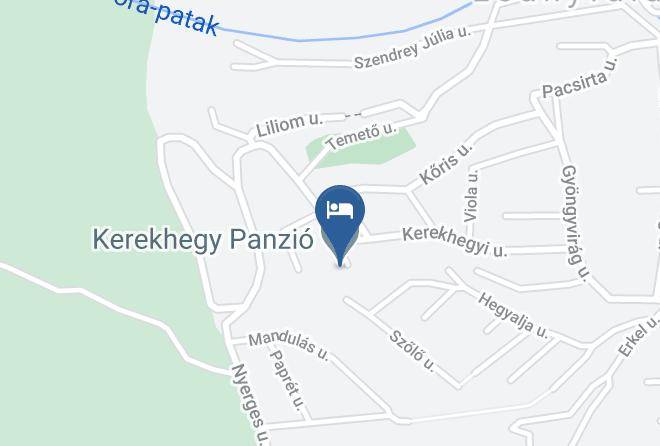 Leanyfalu - Kerekhegy Panzio Maps