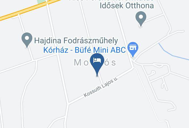 Mosdos - Keresztes Vendeghaz Maps
