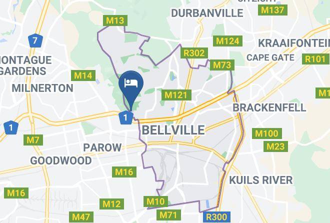 City Of Cape Town - Keret Accommodation Maps