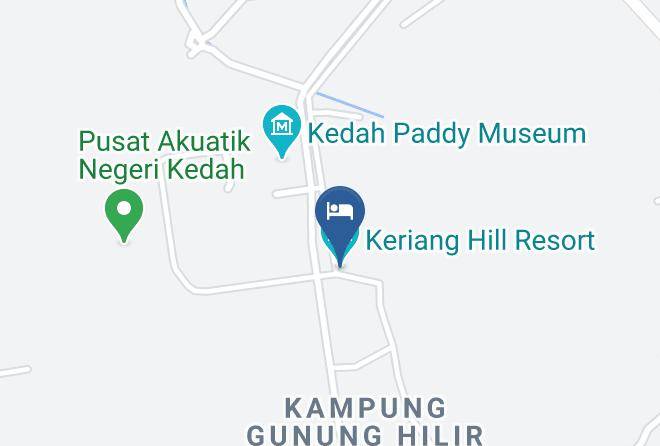 Daerah Kota Setar - Keriang Hill Resort Maps