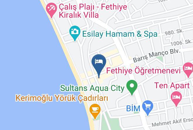 Fethiye - Kerim Hotel Maps