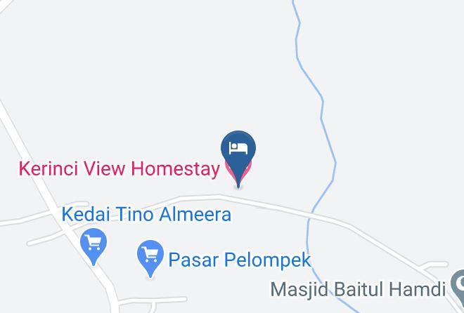 Solok Regency - Kerinci View Homestay Maps