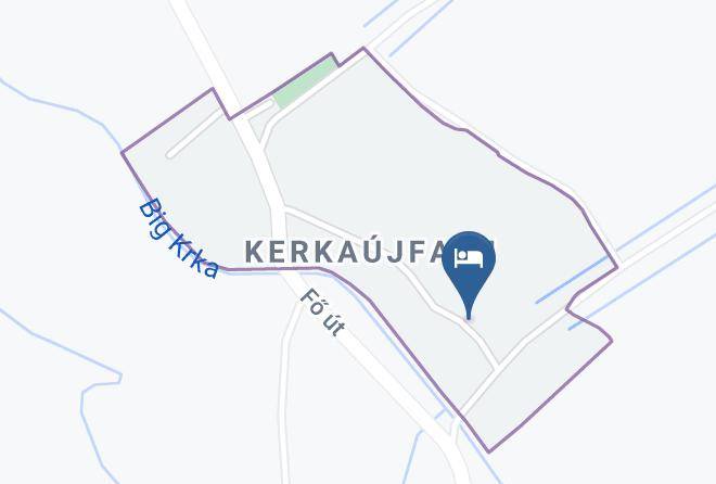 Csesztreg - Kerka Vendeghaz Maps