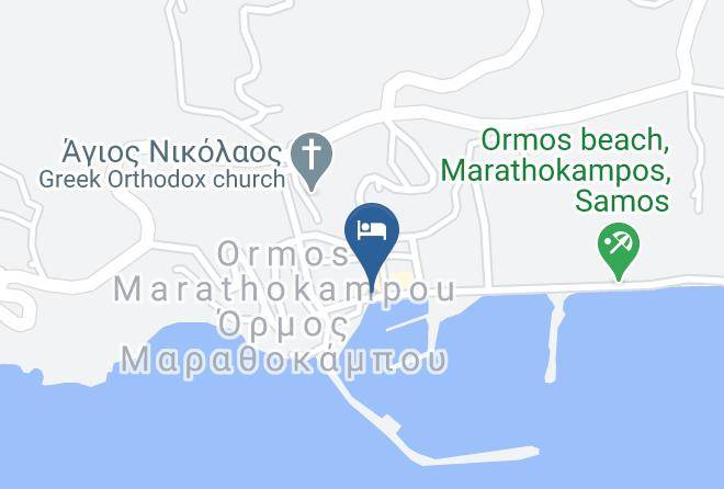 Samos - Kerkis Bay Hotel Maps