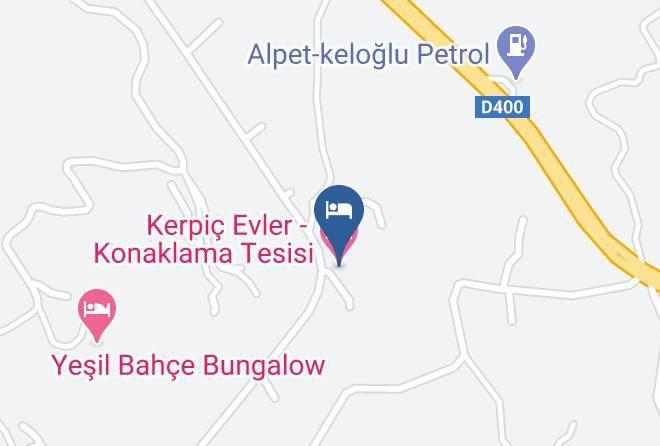 Mugla - Kerpic Evler Konaklama Tesisi Maps