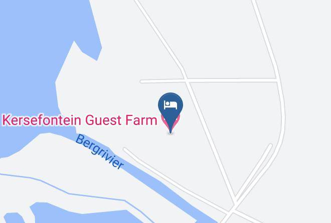 Westst - Kersefontein Guest Farm Maps