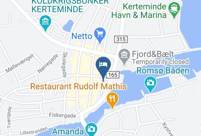Kerteminde - Kerteminde Bed And Breakfast Maps