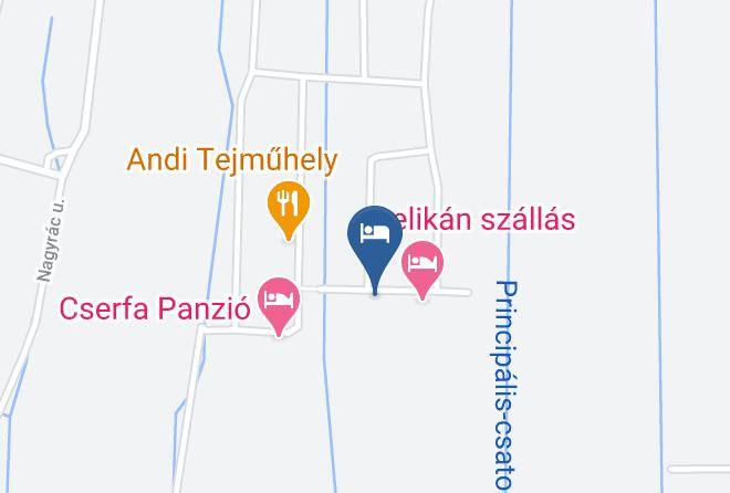 Kiskanizsa - Kertesz Rozsa Vendeghaz Maps
