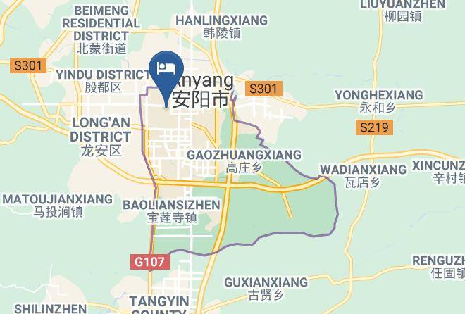 Anyang - Kerujia Commercial Hotel Maps