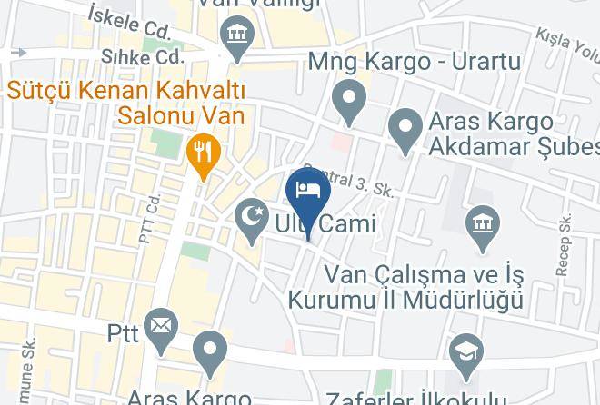 Ipekyolu - Kervan Otel Maps