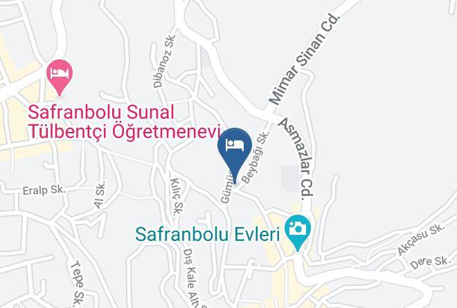 Kervansaray Konaklari Map