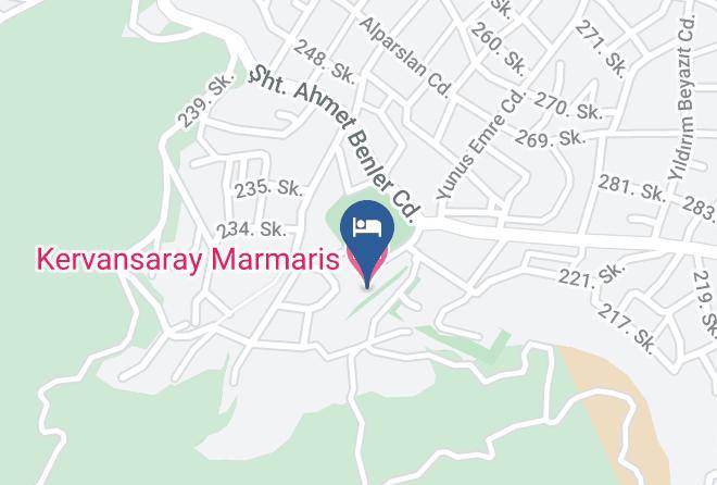 Marmaris - Kervansaray Marmaris Hotel Maps