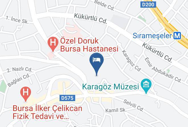 Osmangazi - Kervansaray Termal Otel Maps