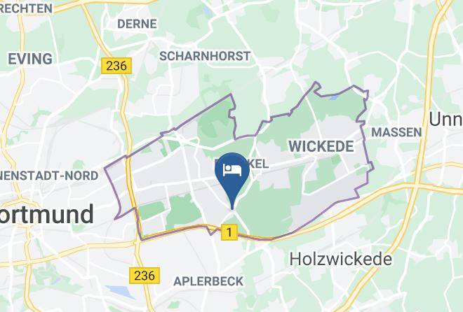 Dortmund - Kerzan's Hotel Und Restaurant Maps