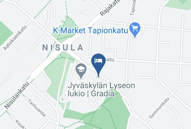 Jyvaskyla - Kesahotelli Harju Maps