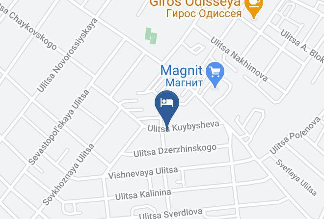 Gelendzhik - Kesea Hotel Maps